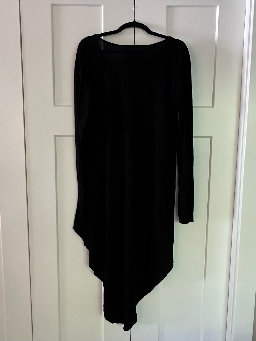 Frank & Eileen Black Long Sleeve High-Low Tunic Top - Picture 4 of 6